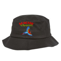 Blue And Gold Macaw Whisperer Birding For Parrot L Bucket Hat | Artistshot