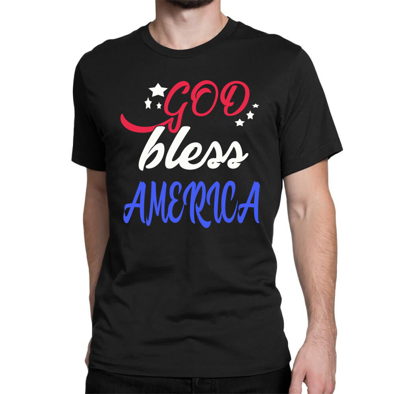 God Bless America Patriotic Usa Classic T-shirt | Artistshot