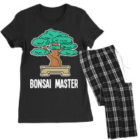 Bonsai Tree Design For Miniature Plants Fans Bonsa Women's Pajamas Set | Artistshot