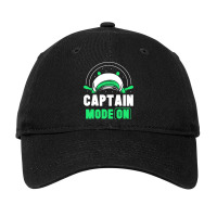 Captain Mode On Lover Skipper Ship Boat Owner Adjustable Cap | Artistshot