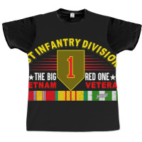 1st Infantry Division Vietnam Veteran Shirts The B Graphic T-shirt | Artistshot