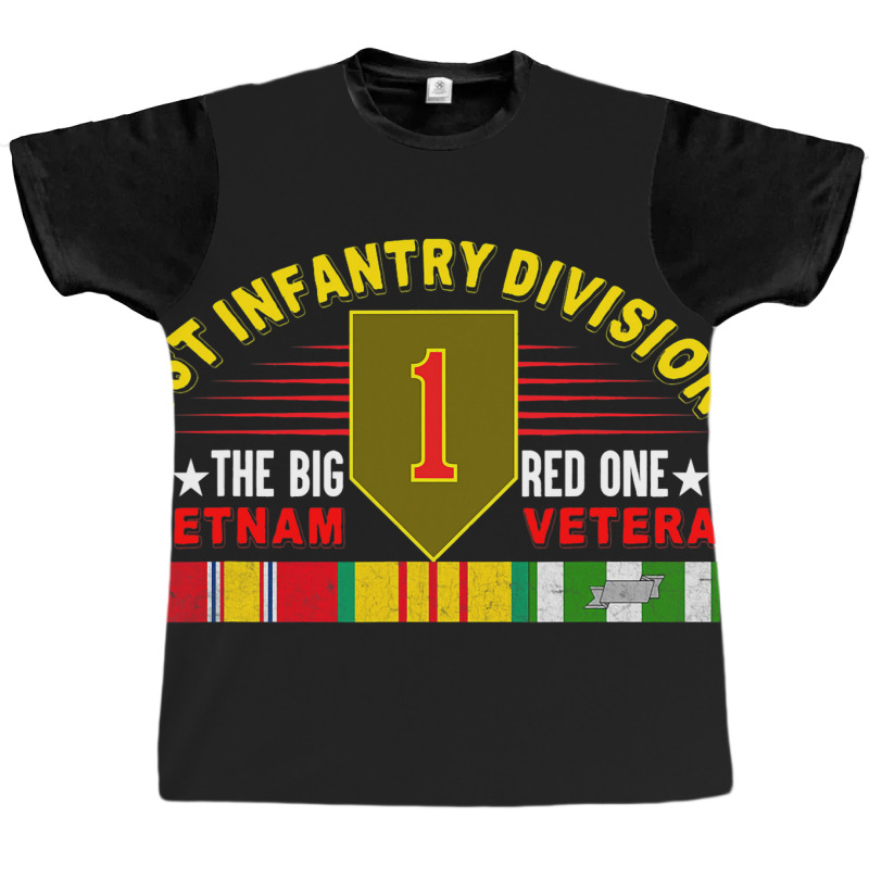 1st Infantry Division Vietnam Veteran Shirts The B Graphic T-shirt | Artistshot