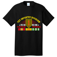 1st Infantry Division Vietnam Veteran Shirts The B Basic T-shirt | Artistshot