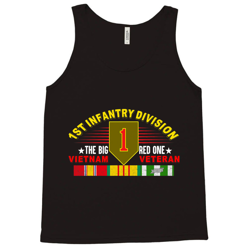 1st Infantry Division Vietnam Veteran Shirts The B Tank Top | Artistshot