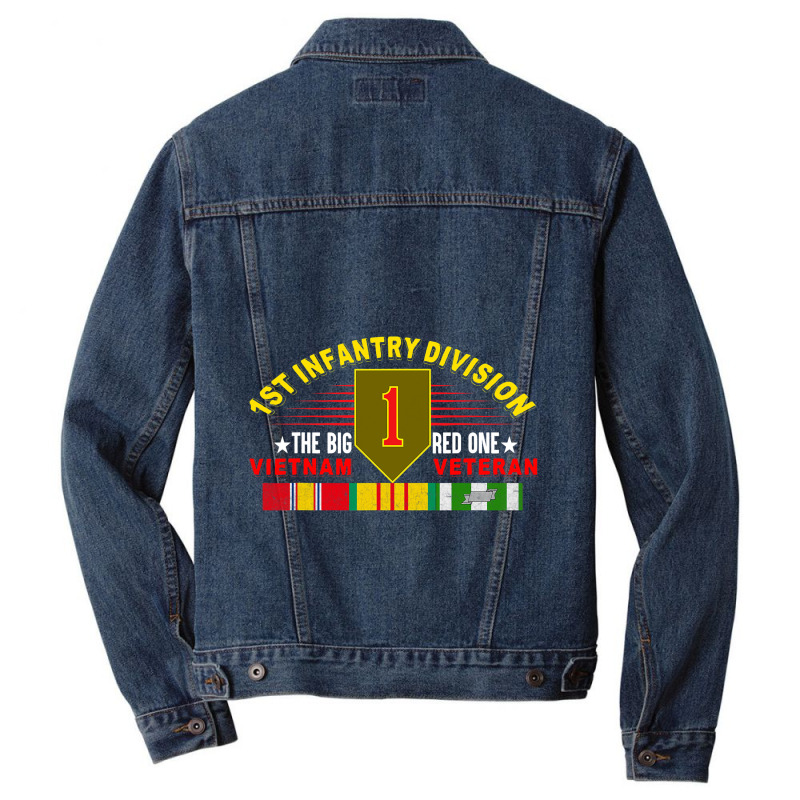 1st Infantry Division Vietnam Veteran Shirts The B Men Denim Jacket | Artistshot