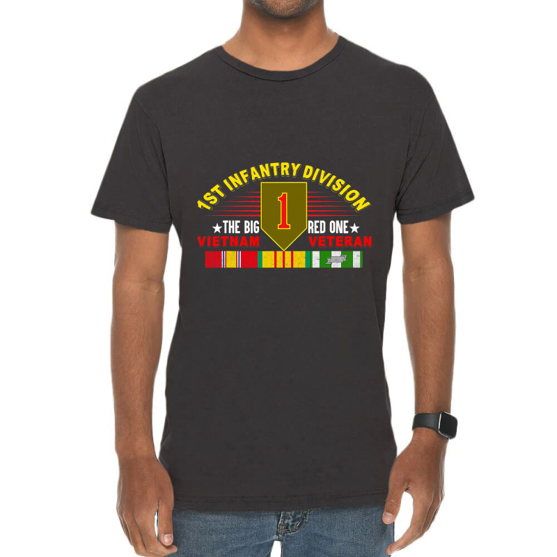 1st Infantry Division Vietnam Veteran Shirts The B Vintage T-shirt | Artistshot