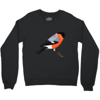 Bullfinch Bird Birdlover Birdwatcher Animal Biolog Crewneck Sweatshirt | Artistshot