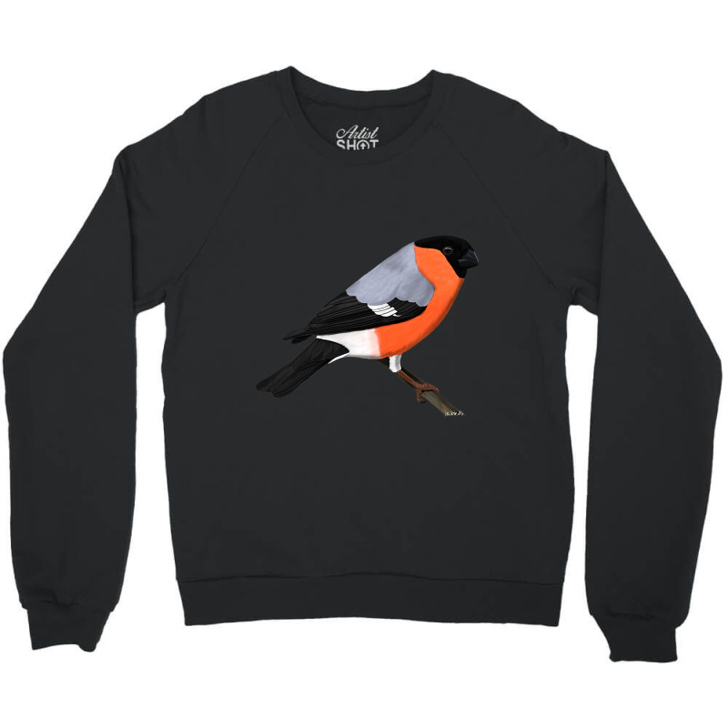 Bullfinch Bird Birdlover Birdwatcher Animal Biolog Crewneck Sweatshirt by GwendalyForsberg | Artistshot