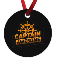 Captain Awesome Anchor Sailing Sailor Sail Ornament | Artistshot