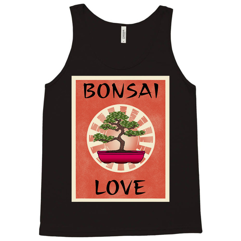 Bonsai Love Miniature Tree Plant Gardening Lover M Tank Top | Artistshot