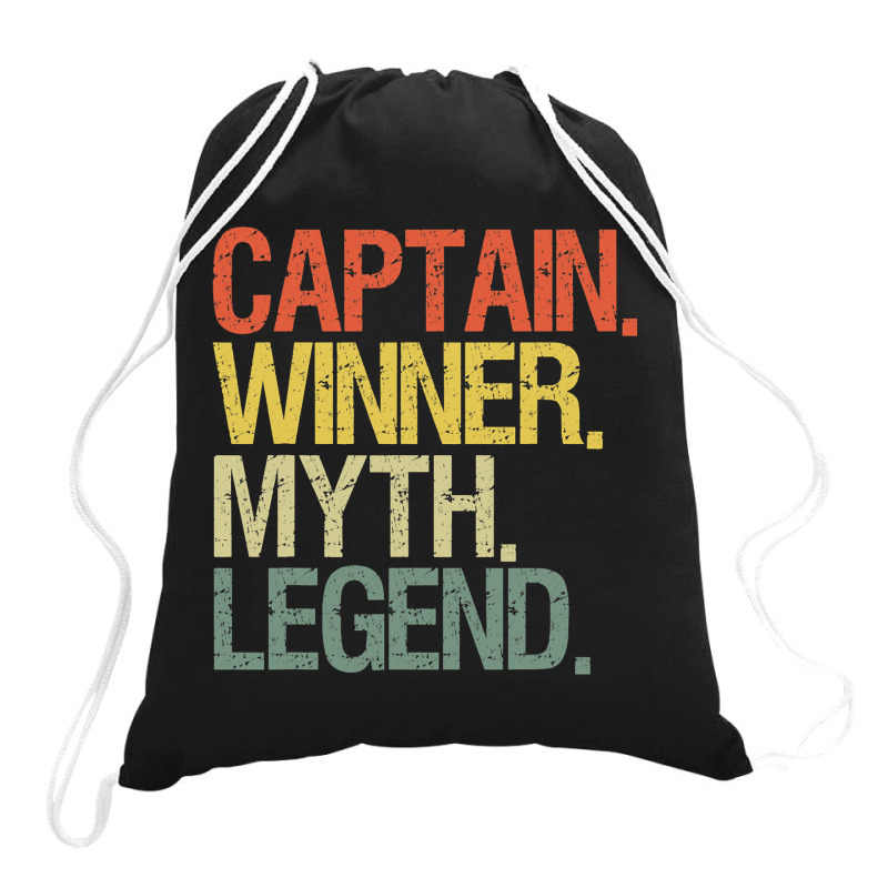 Captain Boat Airline Pilot 1 Drawstring Bags | Artistshot