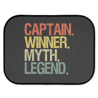 Captain Boat Airline Pilot 1 Rear Car Mat | Artistshot