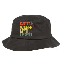 Captain Boat Airline Pilot 1 Bucket Hat | Artistshot