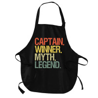 Captain Boat Airline Pilot 1 Medium-length Apron | Artistshot