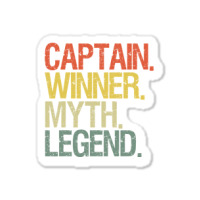 Captain Boat Airline Pilot 1 Sticker | Artistshot