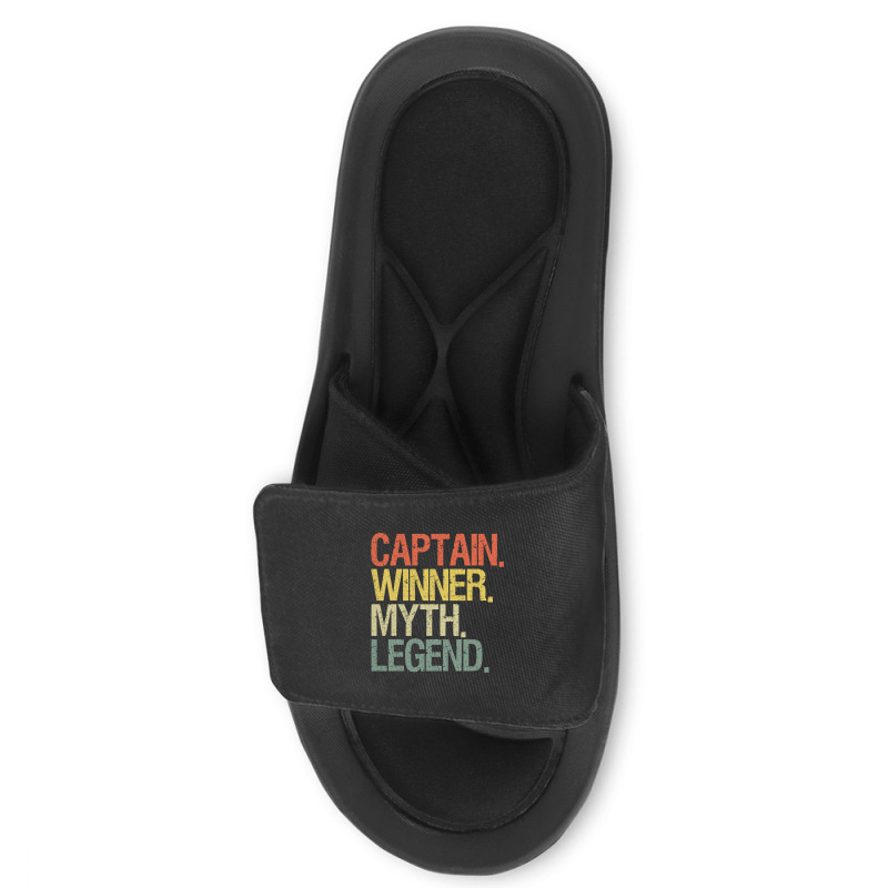 Captain Boat Airline Pilot 1 Slide Sandal | Artistshot