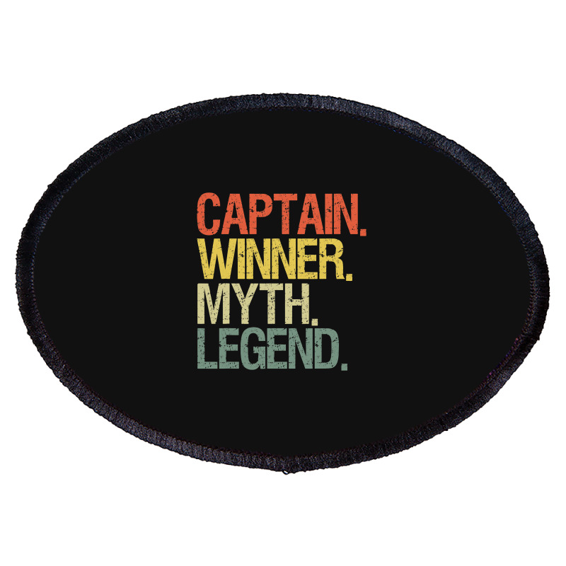 Captain Boat Airline Pilot 1 Oval Patch | Artistshot