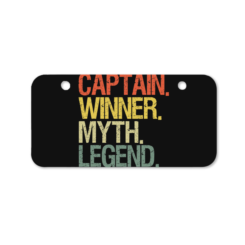 Captain Boat Airline Pilot 1 Bicycle License Plate | Artistshot