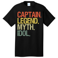 Captain Boat Airline Pilot Basic T-shirt | Artistshot