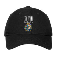 Captain Boat Sailor Seafaring Funny Captain Adjustable Cap | Artistshot