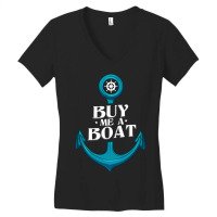 Buy Me A Boat Women's V-neck T-shirt | Artistshot