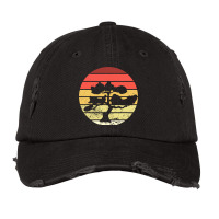 Beach Bonsai Tree Sun Retro Vintage Apparel Vintage Cap | Artistshot