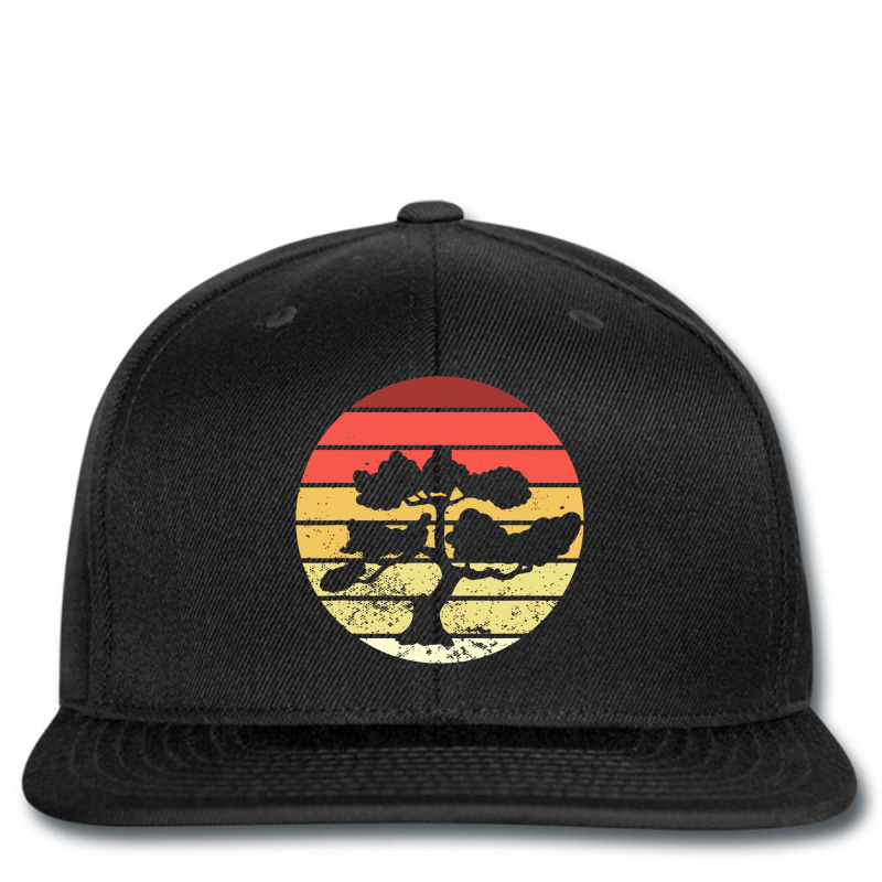 Beach Bonsai Tree Sun Retro Vintage Apparel Printed Hat | Artistshot