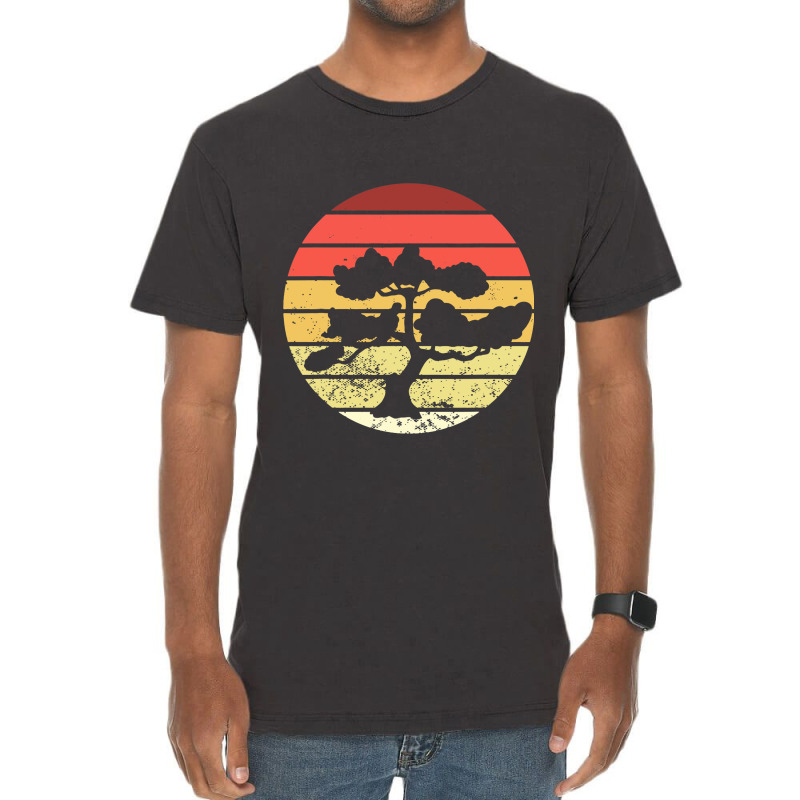 Beach Bonsai Tree Sun Retro Vintage Apparel Vintage T-shirt | Artistshot