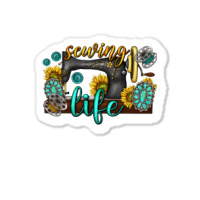 Sewing Life Western Sticker | Artistshot