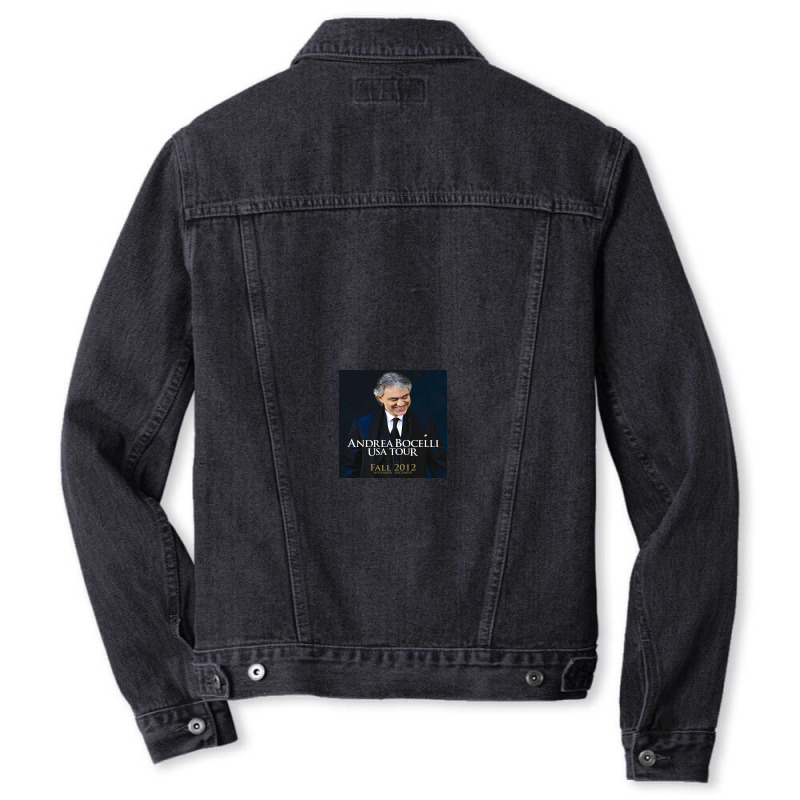 Andrea Bocelli Men Denim Jacket | Artistshot