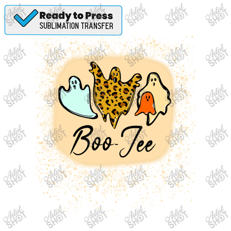 Boo Jee Ghost Leopard Hippie Halloween Long Sleeve T Shirt Sublimation Transfer | Artistshot