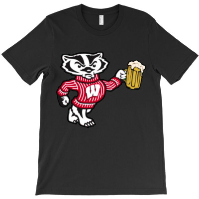 Animals Drinking Beer T-shirt Designed By Colorfull Art