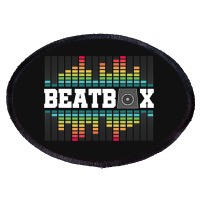 Beatbox Beatboxer Cool Hiphop Street Art Ghetto Ra Oval Patch | Artistshot