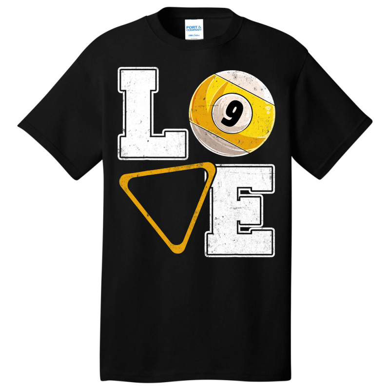 Billiards Love Pool Player Billiards Lover Basic T-shirt | Artistshot