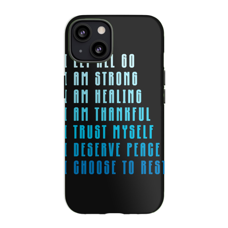 Bedtime Affirmations Adults Physical Selfcare Airl Iphone 13 Case | Artistshot