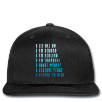 Bedtime Affirmations Adults Physical Selfcare Airl Printed Hat | Artistshot