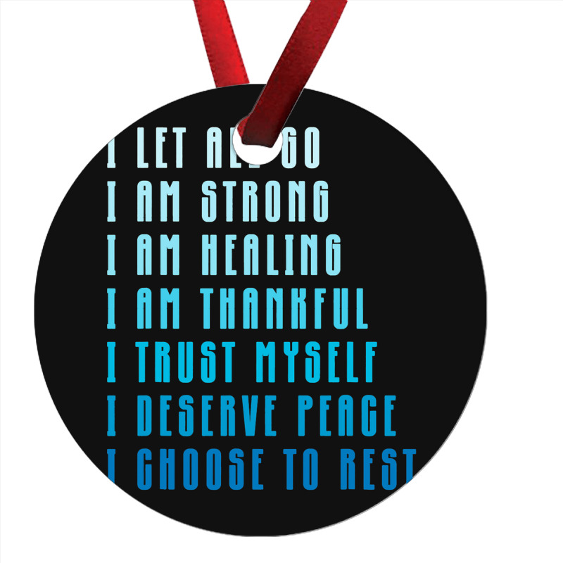 Bedtime Affirmations Adults Physical Selfcare Airl Ornament | Artistshot