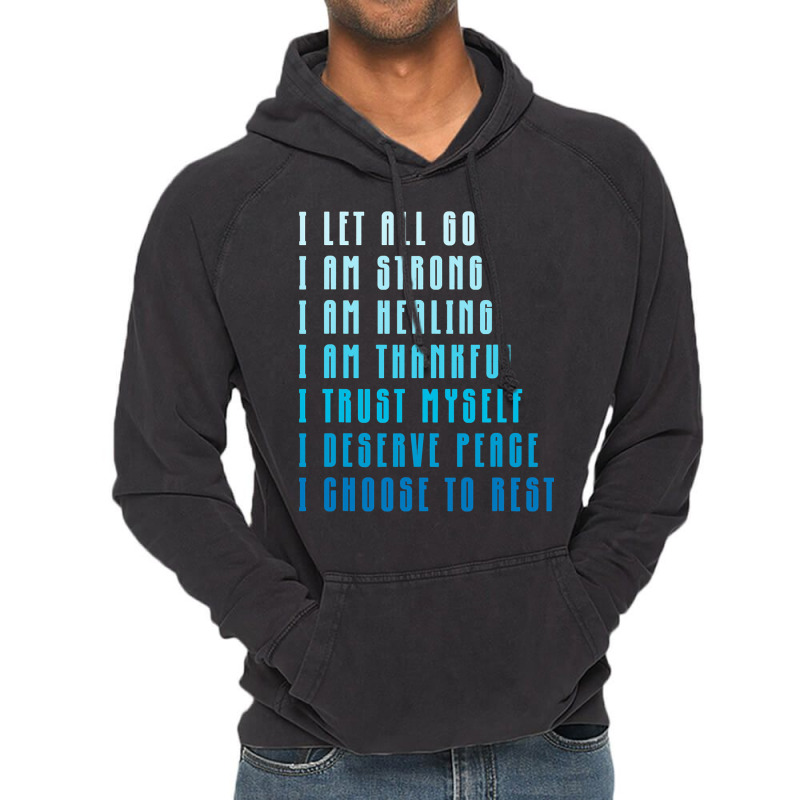 Bedtime Affirmations Adults Physical Selfcare Airl Vintage Hoodie | Artistshot