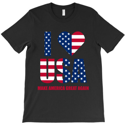 Love Usa 4th Of July American T-shirt Designed By Vanitty Massallo