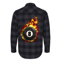 Billiard 8 Ball Player Pool Billiards Snooker Cue  Flannel Shirt | Artistshot