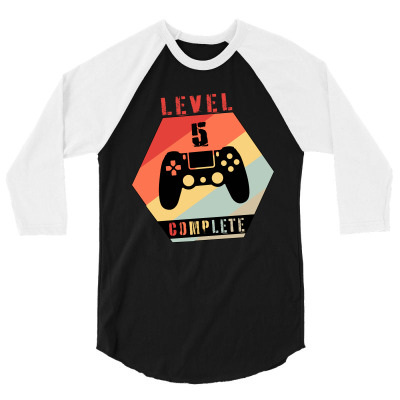Level 5 Complete 3/4 Sleeve Shirt Designed By Iconshop