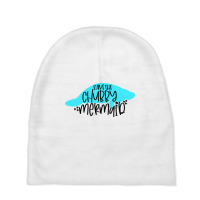 Save The Chubby Mermaid Baby Beanies | Artistshot