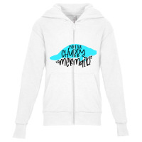 Save The Chubby Mermaid Youth Zipper Hoodie | Artistshot