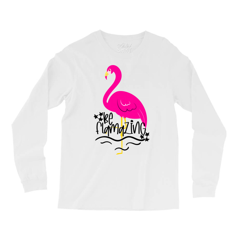 Be Flamazing Long Sleeve Shirts by Purpleblobart | Artistshot