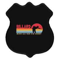 Billiards More Than A Hobby Snooker Pool Table Shield Patch | Artistshot