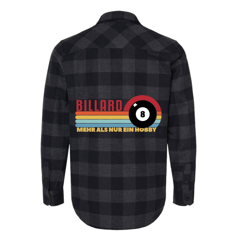 Billiards More Than Just A Hobby Billiards Snooker Flannel Shirt | Artistshot