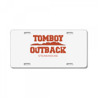 Tomboy Outback Steakhouse License Plate | Artistshot