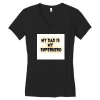 Fathers Day Women's V-neck T-shirt | Artistshot