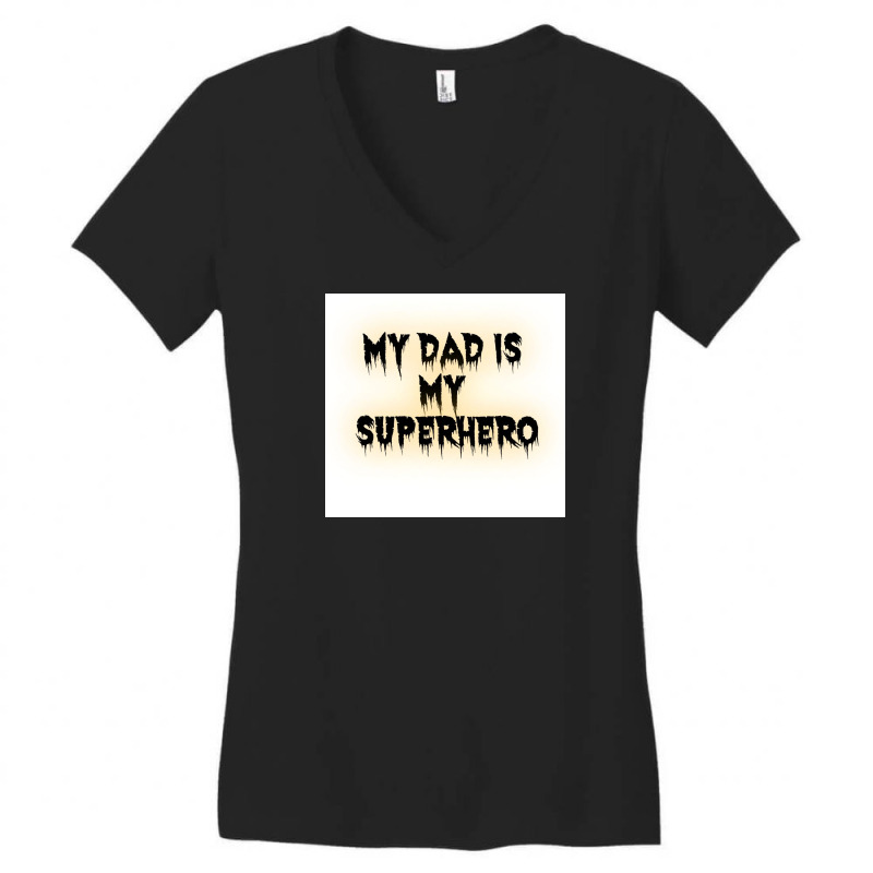 Fathers Day Women's V-neck T-shirt | Artistshot