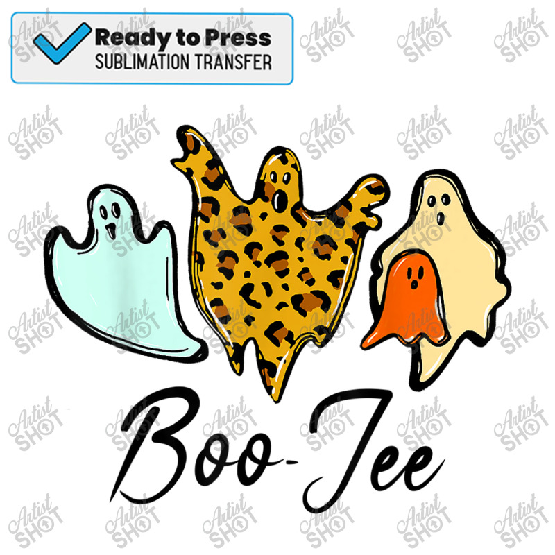 Boo Jee Bleached Leopard Pumpkin Halloween Sublimation Transfer | Artistshot